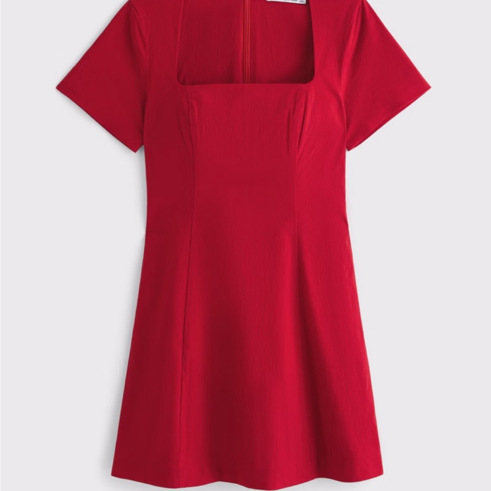 Abercrombie & Fitch Red Mini Dress